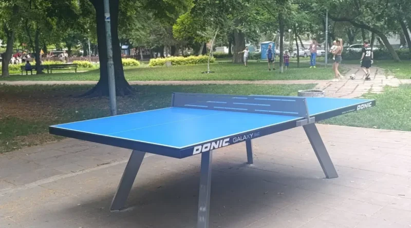Нова тенис маса в парк Кронщад
