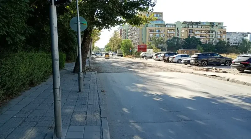 Ремонт на бул. Александър Стамболийски в Кючука Пловдив